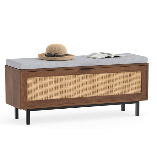 Shoe storage bench - shoe, padded