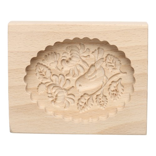 Wooden cookie mould x - mould, 3.94"