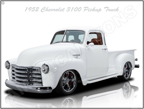 1952 chevrolet 3100 pickup - 3100,