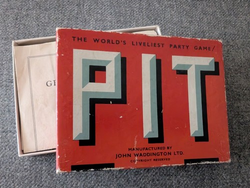 Vintage pit card - vintage,