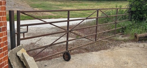 Update metal bar gate - gate, 7m