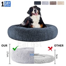 Dog Bed Donut Fluffy Soft