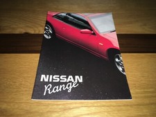1990 NISSAN RANGE COLOUR SALES BROCHURE MICRA SUNNY COUPE BLUEBIRD 200SX 300ZX