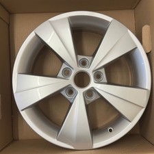 Skoda Octavia 5E 7J x 17” ‘Denom’ Alloy Wheel For 2013-2017 Genuine (Silver)