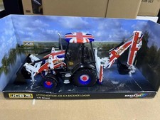 JCB 3CX Backhoe Loader 1/32 Scale Diecast Collection Model Gift NIB