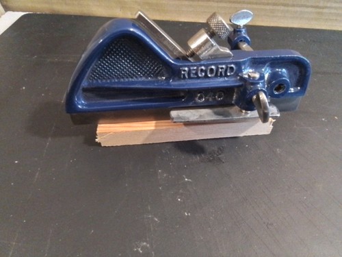 Record 040 plough plane - no,