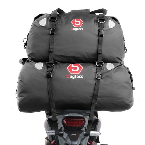Motorcycle tail bag set