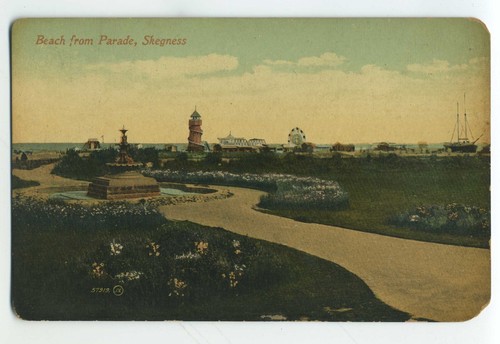 Beach from parade - parade, skegness