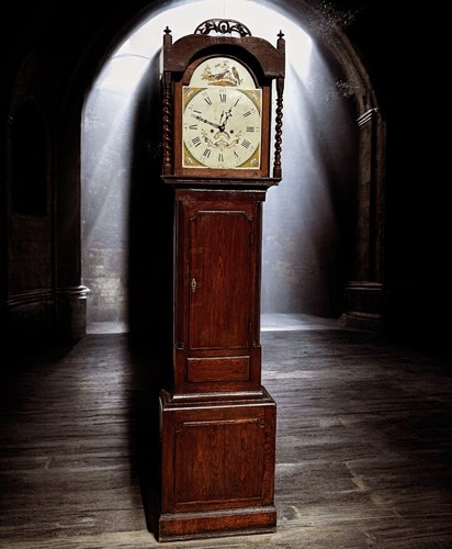 Day longcase clock - day, by