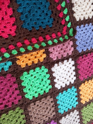 Grandma patchwork knit - patchwork,