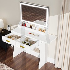 Dressing table with large - dressing,