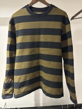 The Real McCoy’s Buco Jersey Top - Black/Olive Size XX-Large