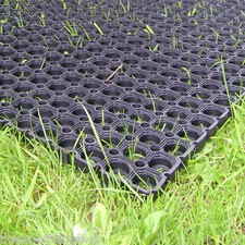 Heavy Duty Rubber Grass Mat Outdoor Safety Flooring for Childrens Playground x 2