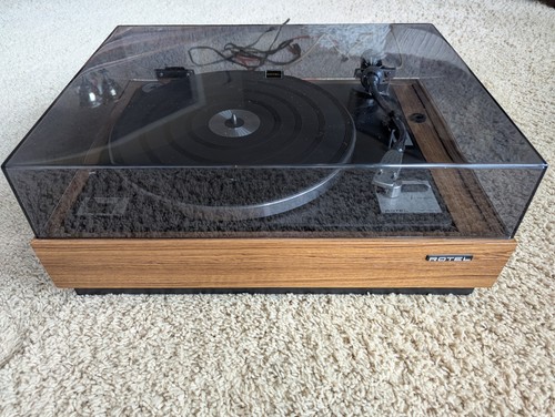 Rotel 1100q turntable vinyl - rotel, rp-1100q
