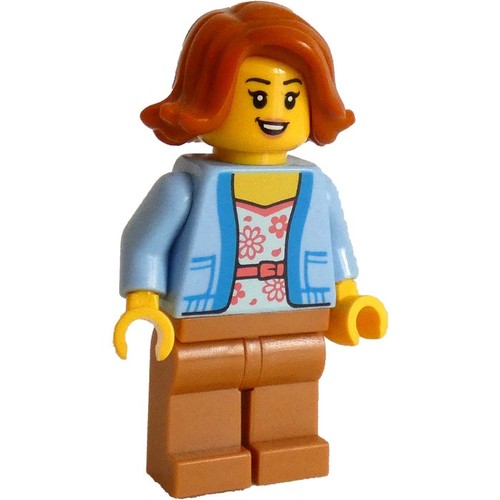 Lego city female - female, bus