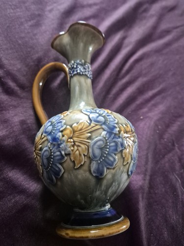 Doukton lambeth ewer with - ewer,