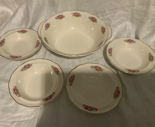 Grindley cream petal vintage - cream,