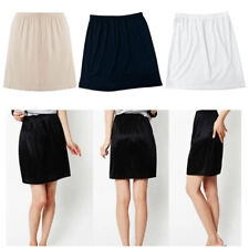 Women Safety Skirt Satin Half