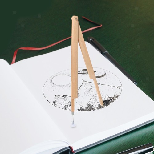 Professional large compass - professional,