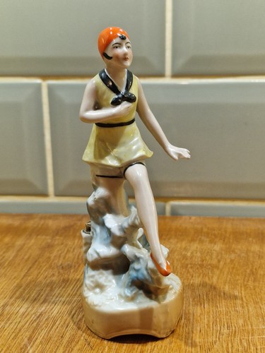 Vintage handpainted ceramic - vintage,