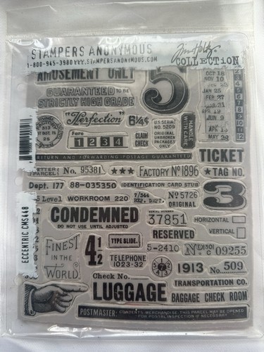 Stampers anonymous tim holtz - stampers,