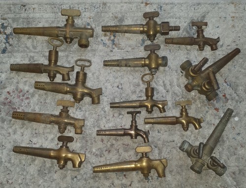 Vintage brass beer - brass, barrel