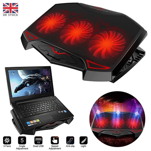 Quiet laptop cooler - laptop, 3-powerful