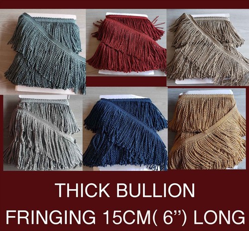 Thick fringe bullion - thick,