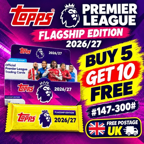 Topps premier league flagship - topps,