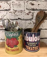 Retro Vintage Storage Tins Set