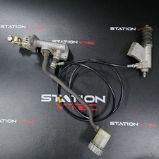 HEL BRAIDED CLUTCH LINE HOSE PIPE FOR HONDA CIVIC TYPE R EP3 MASTER AND SLAVE