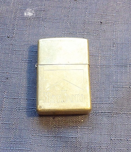 Vintage solid brass - solid, marlboro