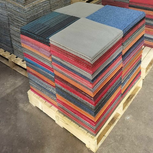Patchwork carpet tiles 5m2 - 5m2, per