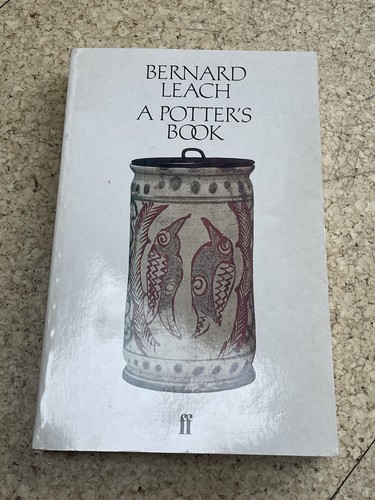 Bernard leach potters book - bernard,
