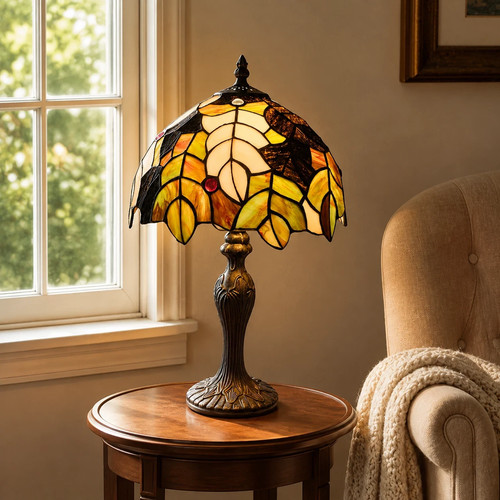 Tiffany style table lamp - tiffany,