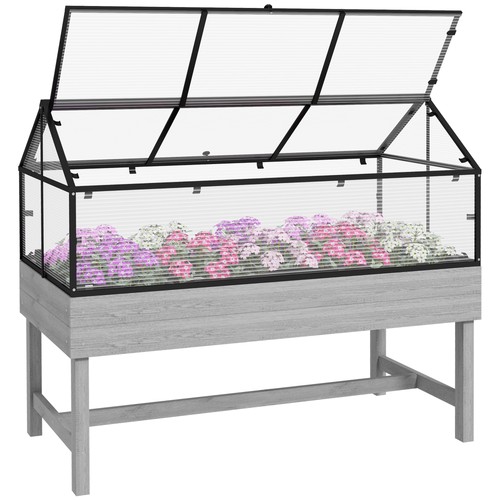 Outsunny raised garden bed - raised,