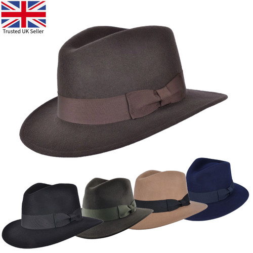 Indiana jones style fedora hat - indiana,