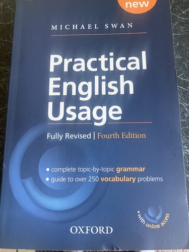 Practical english usage - usage,