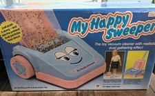 Vintage Toy My Happy Sweeper Vacuum Cleaner Hoover Bluebird Toys 1983 80's NOS