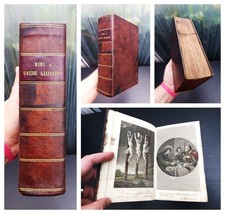 1752 - Rare WELSH Bible Old & New Testament /w Common Prayer & Psalms – Bassett