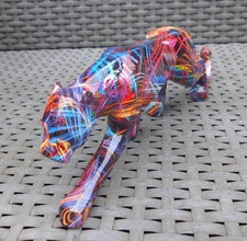 Bright Coloured Resin Tiger