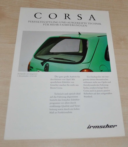 1995 opel corsa irmscher - opel,