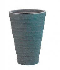 Sankey Trojan Tall Pot 48cm - Ash - Indoor & Outdoor - Frost Proof (66cm Height)
