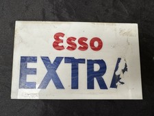 Vintage Esso extra glass