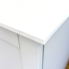 SALE Absolute White Compact Laminate Solid Core Worktop Kitchen Garden Bathroom