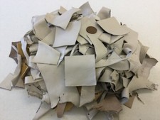 400g leather pieces, scraps