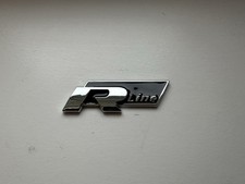 R Line Badge Emblem Rear Boot