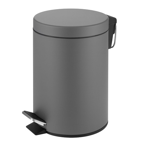 Pedal bin round waste bathroom - bin,