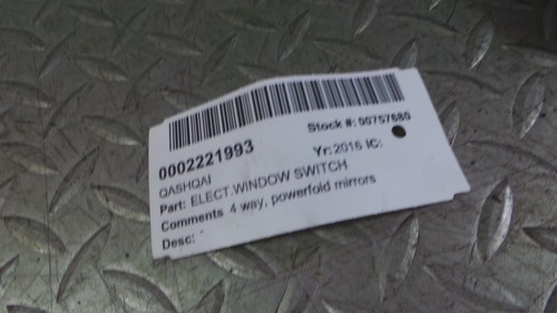 Nissan qashqai window - nissan, switch