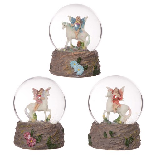 Flower fairy riding unicorn - riding,